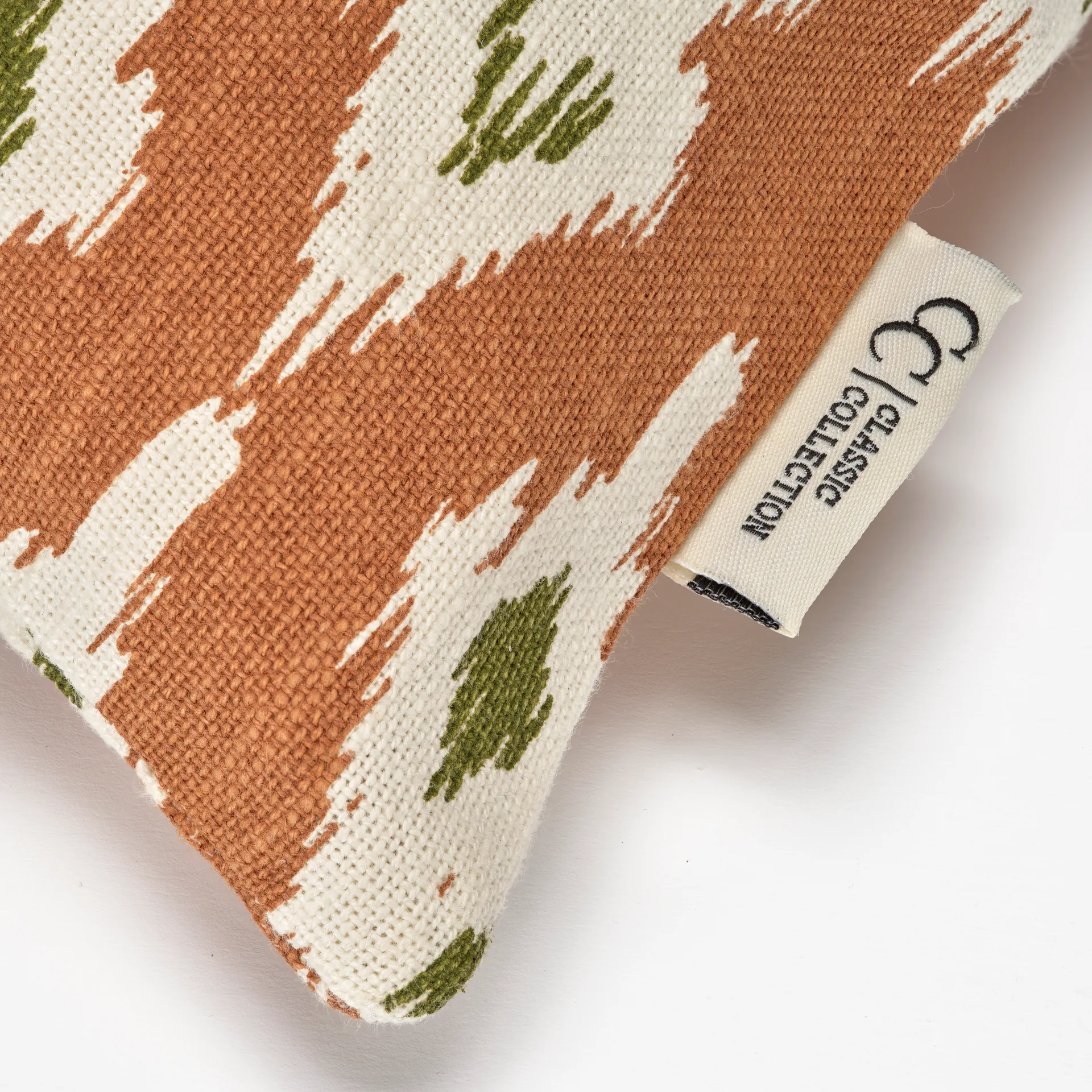 Ikat Diamond 靠枕套 50x50 cm, 褐色 Classic Collection