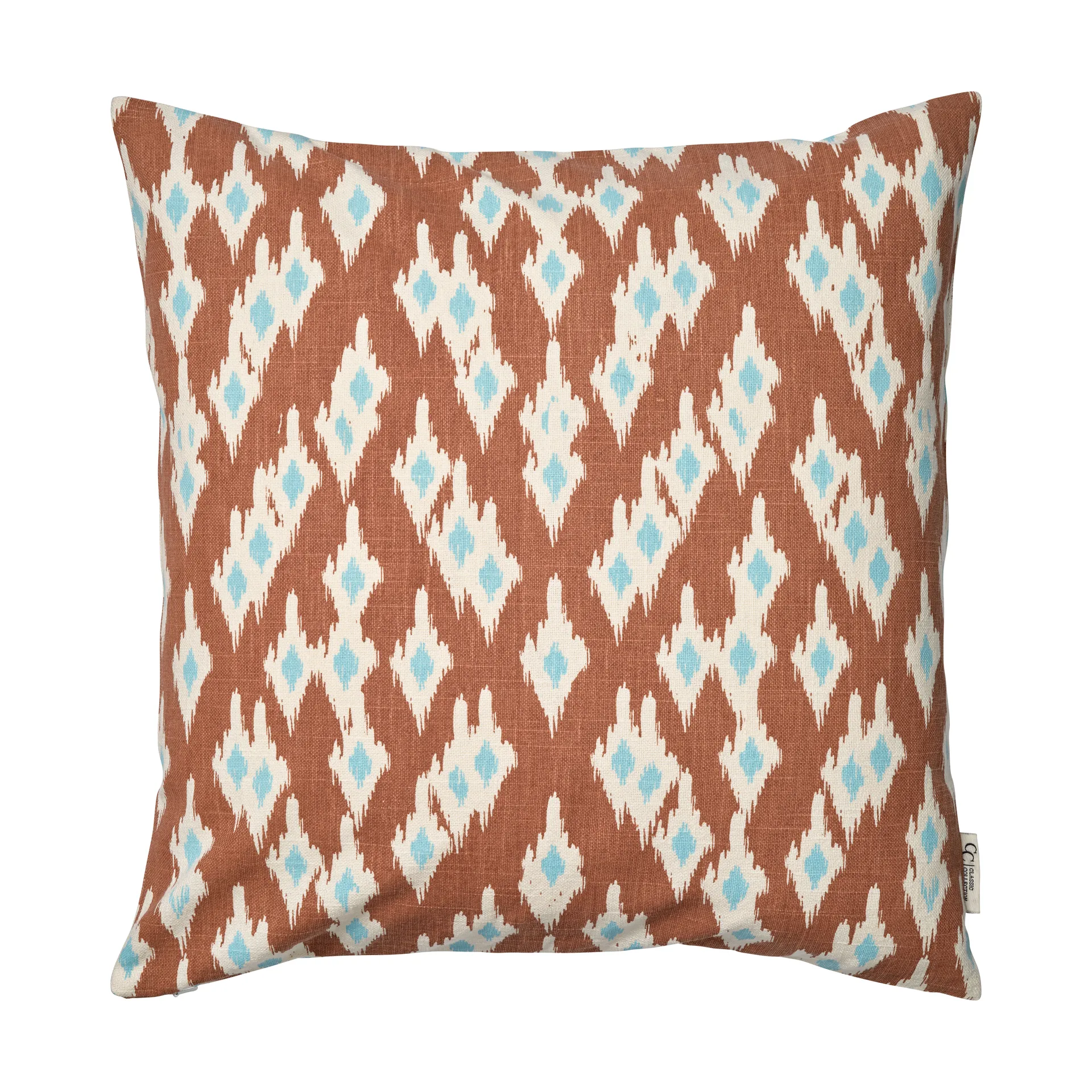 Ikat Diamond 抱枕套 50x50cm, 摩卡色 Classic Collection