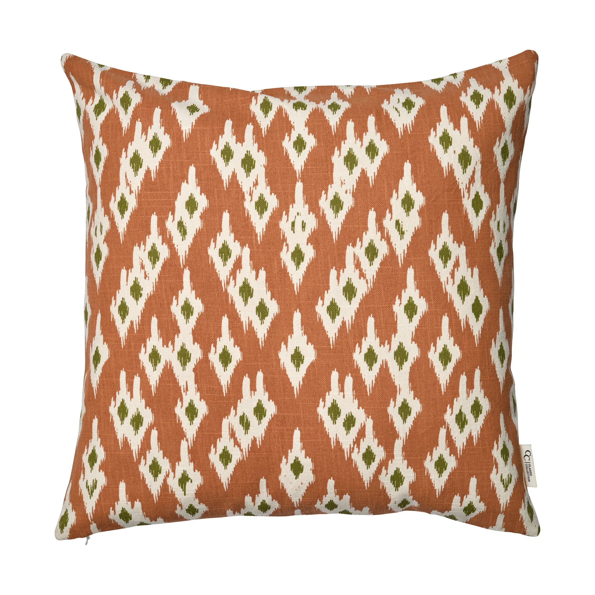 Ikat Diamond 抱枕套 50x50cm, 棕色 Classic Collection
