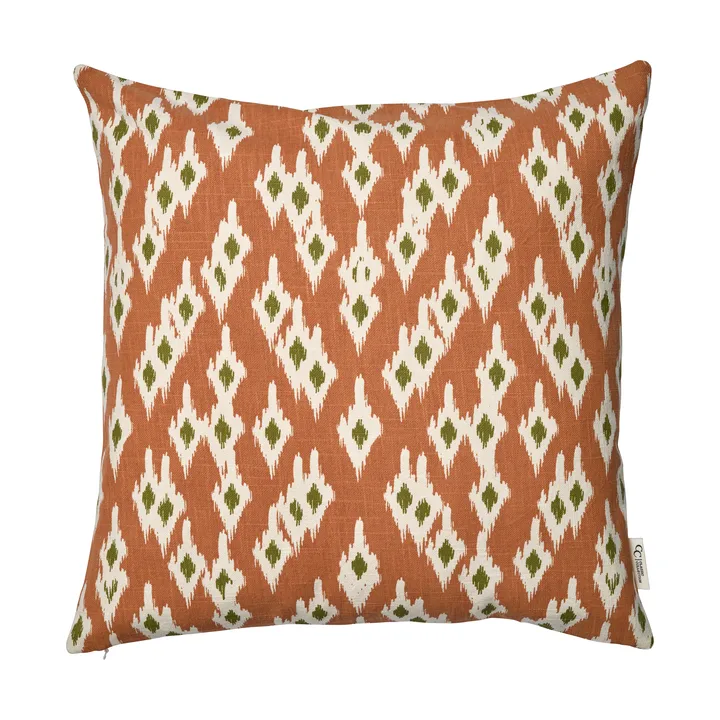 Ikat Diamond 抱枕套 50x50cm - 棕色 - Classic Collection