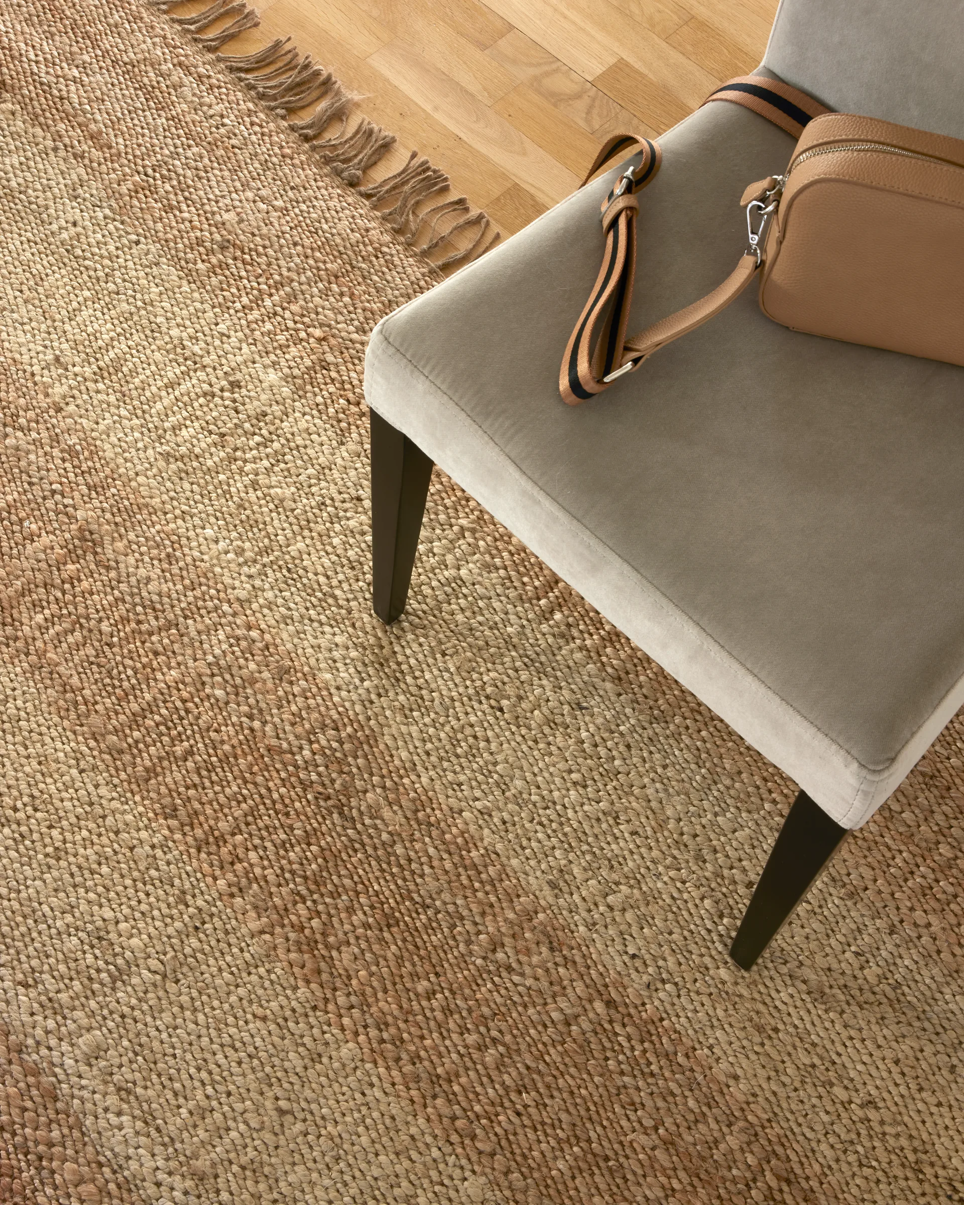 Jute Stripes 地毯, 天然黄麻_170x230cm Classic Collection