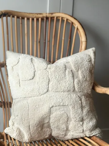 Lumi 靠枕套 50x50 cm - 白色 - Classic Collection