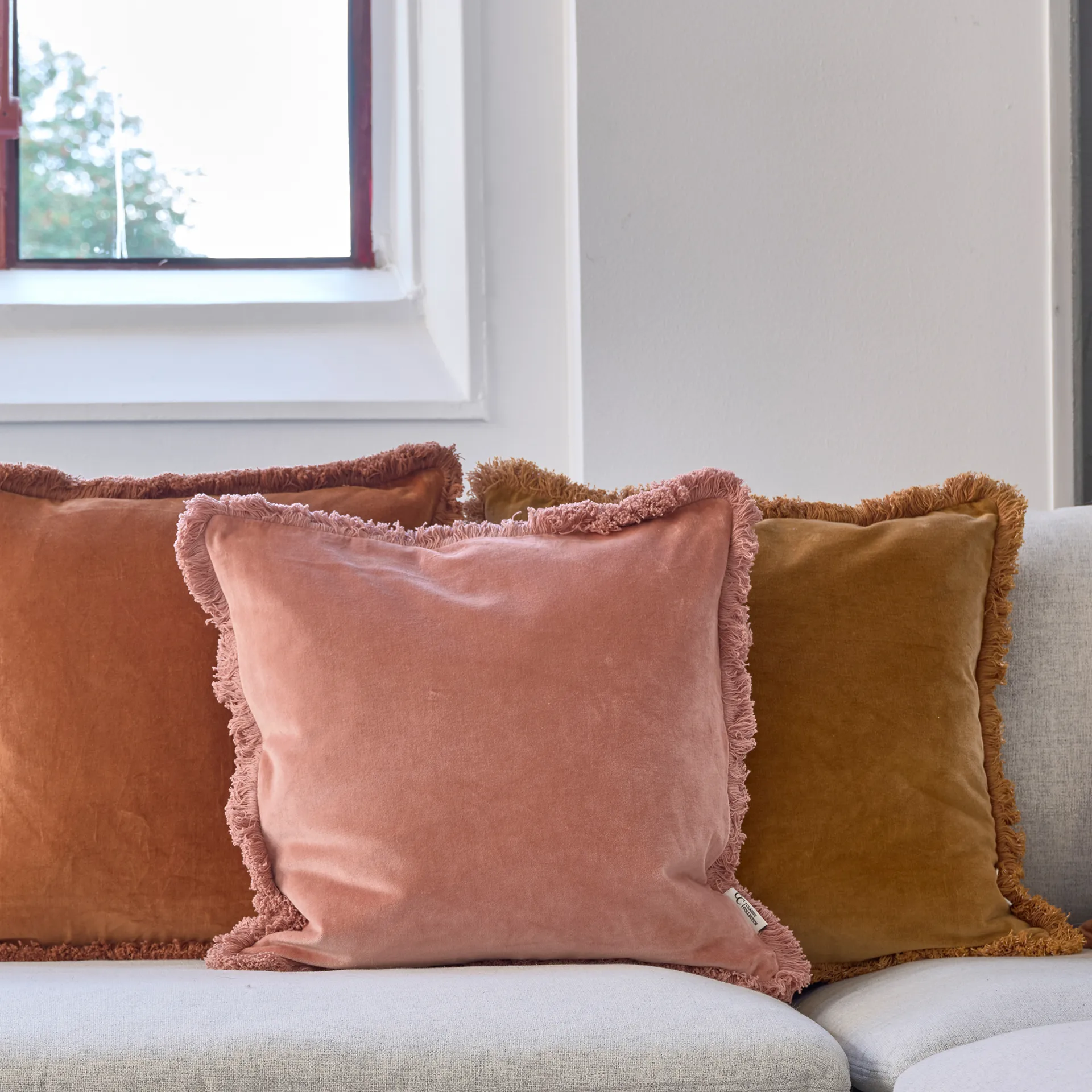 Paris 靠枕套 50x50 cm, Dusty coral Classic Collection