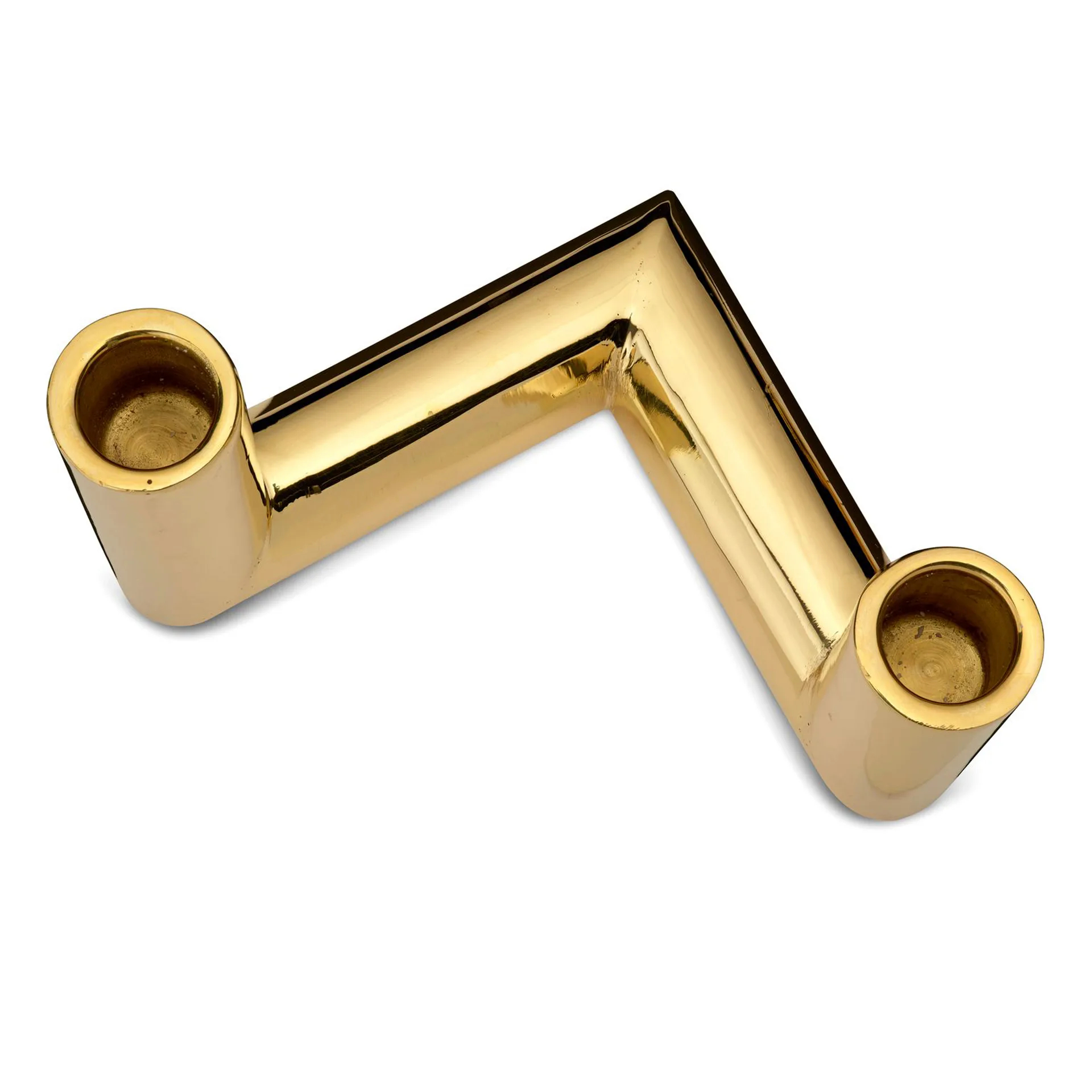 Pipe 烛台 11 cm, brass Classic Collection
