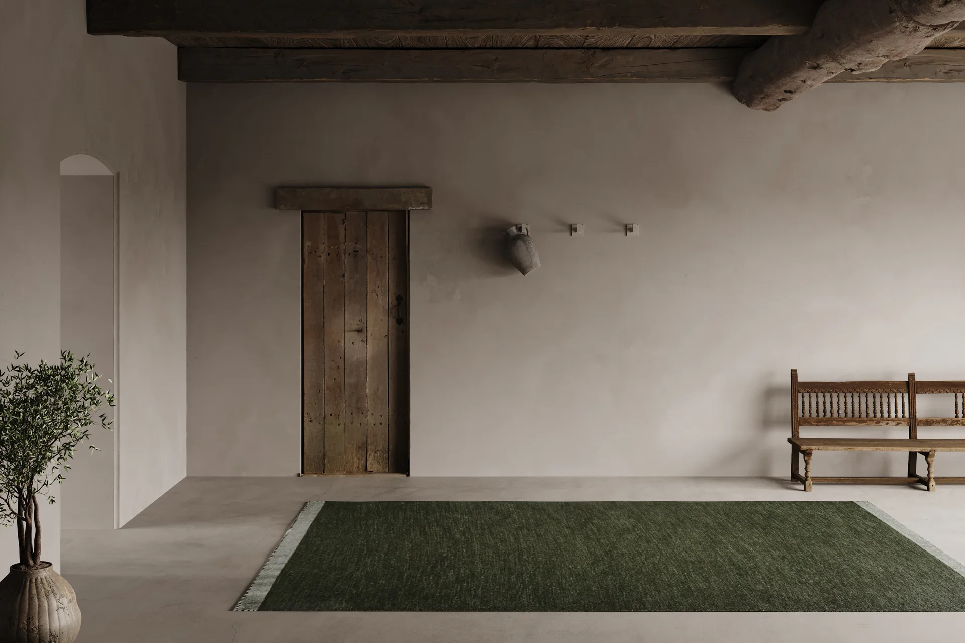 Pure 地毯, 绿色_170x230cm Classic Collection