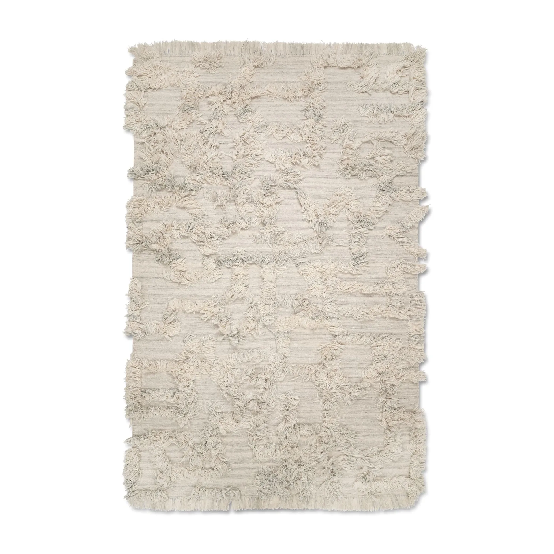 Rio 羊毛 地毯 170x230 cm, Ivory melange Classic Collection