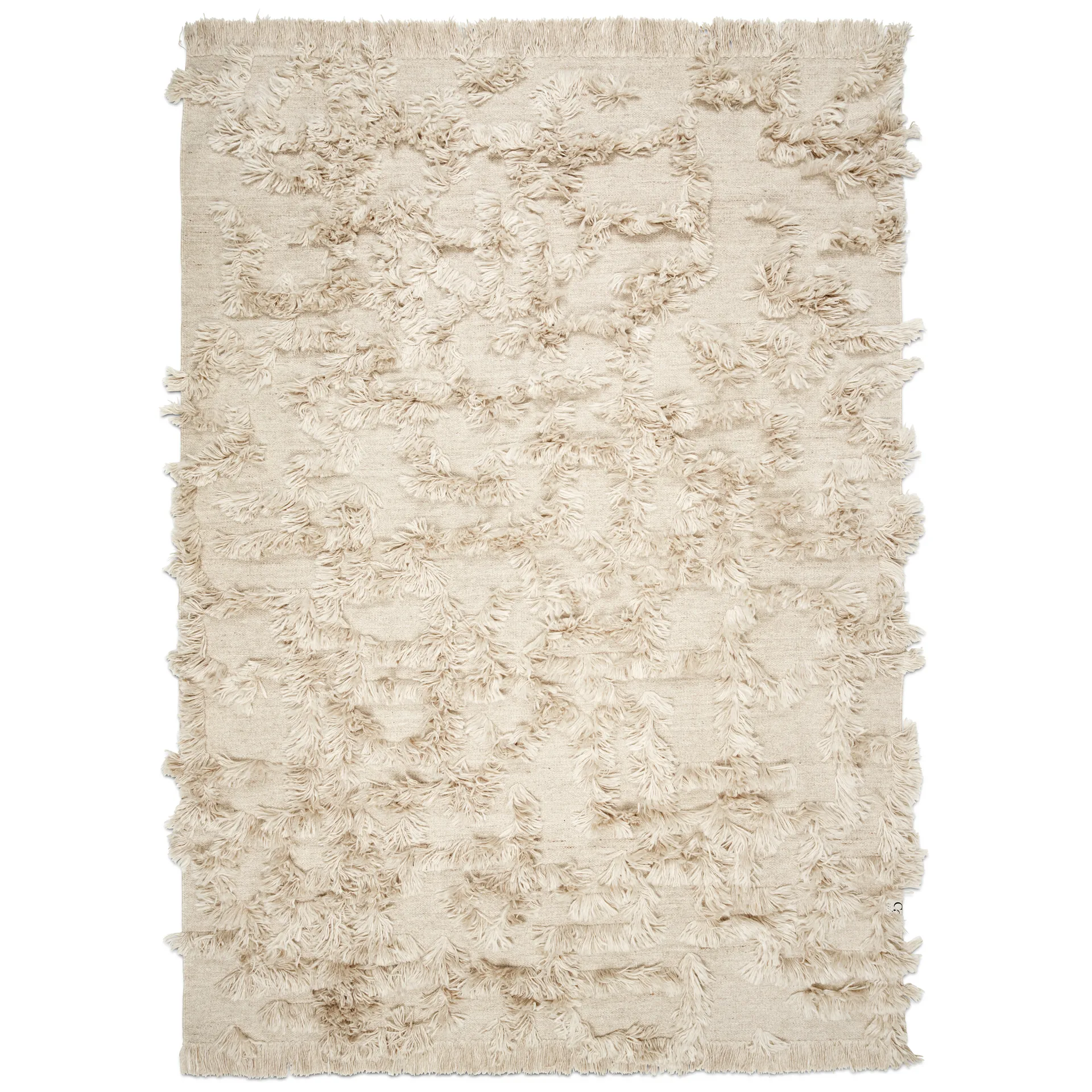 Rio羊毛地毯170x230cm, 米色 Classic Collection
