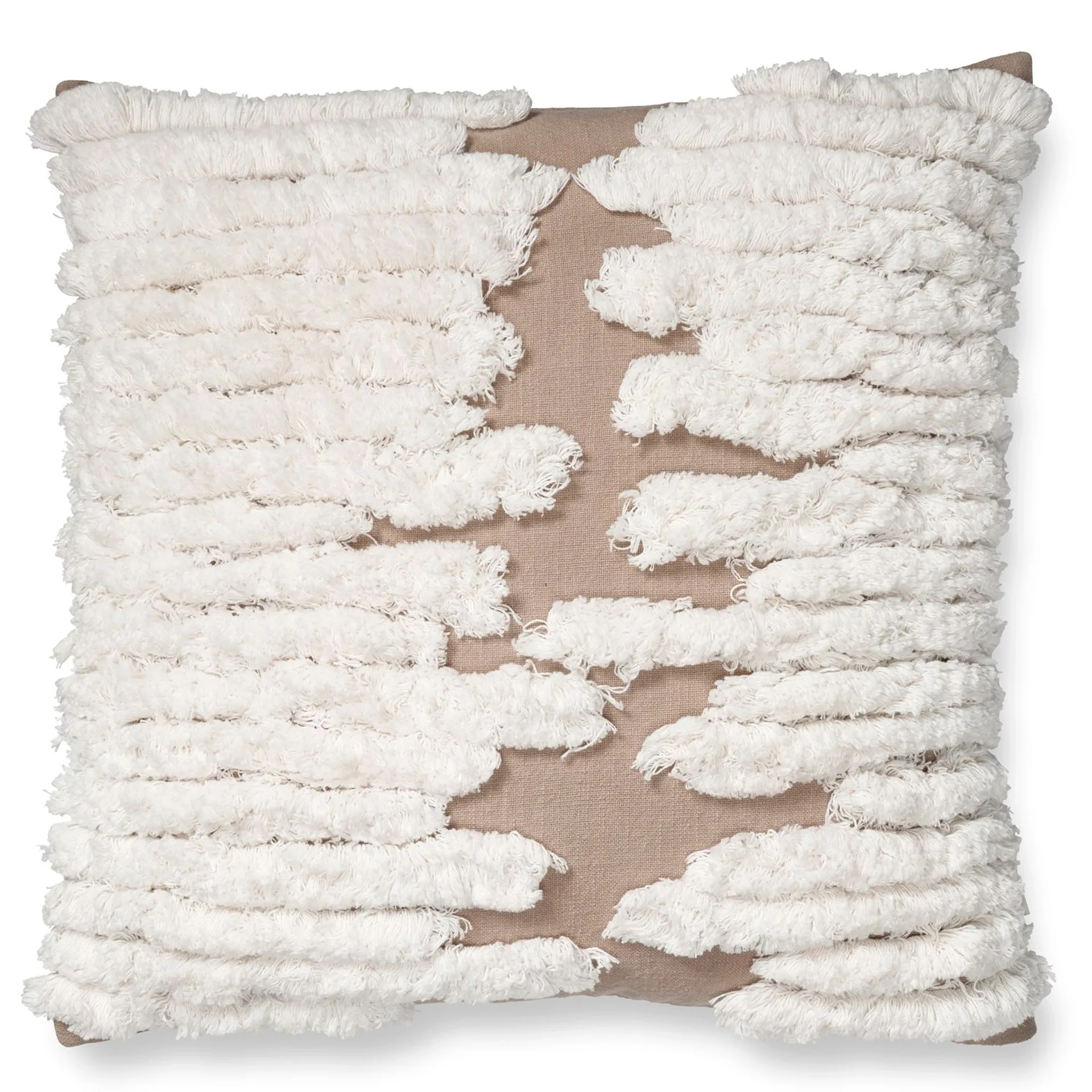 River 枕头套 50x50 cm, Simply 灰褐色（Taupe） Classic Collection