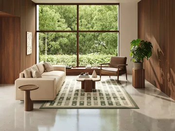 Röllakan Fyrbo 地毯 - 绿色, 170x230 cm - Classic Collection