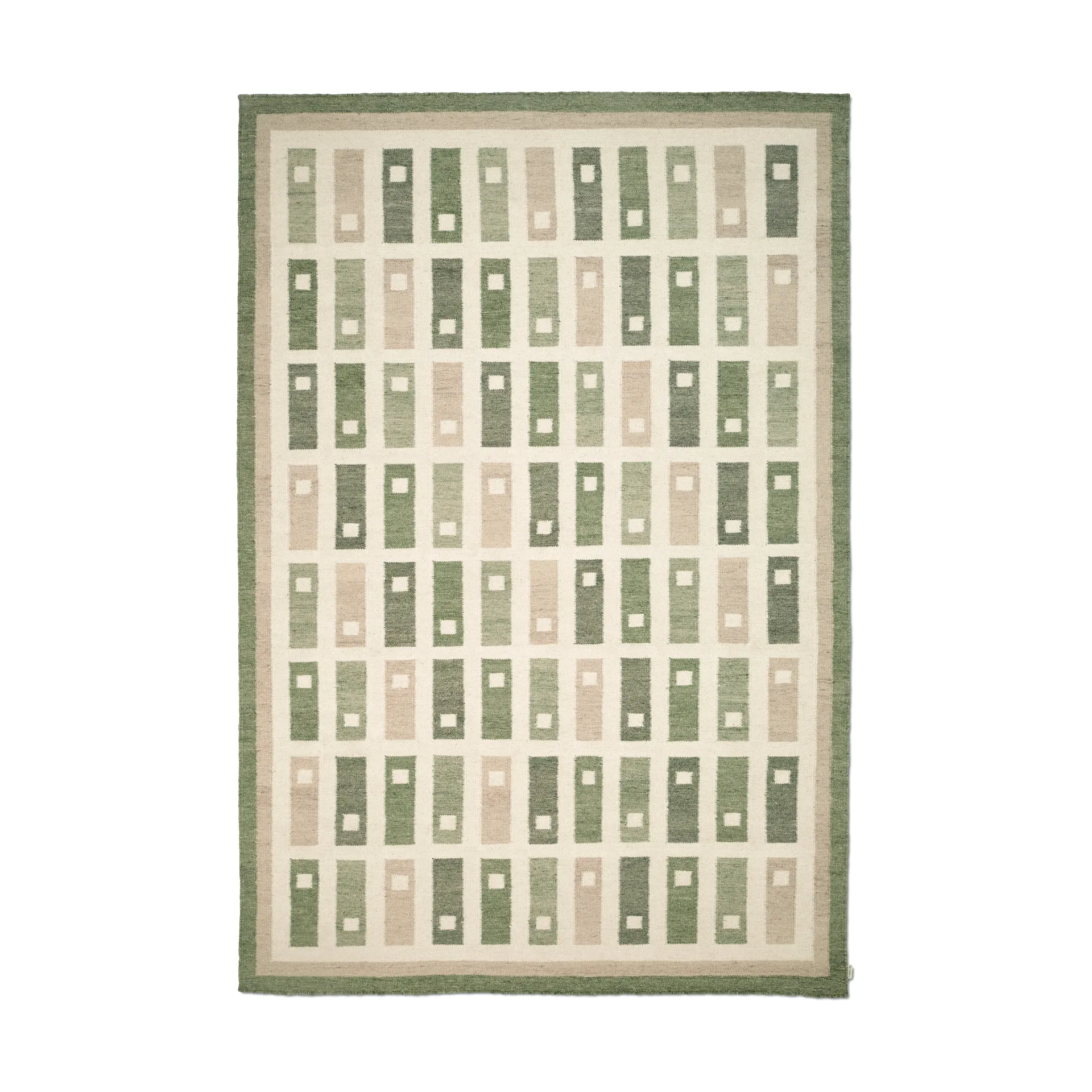 Röllakan Fyrbo 地毯, 绿色_170x230cm Classic Collection