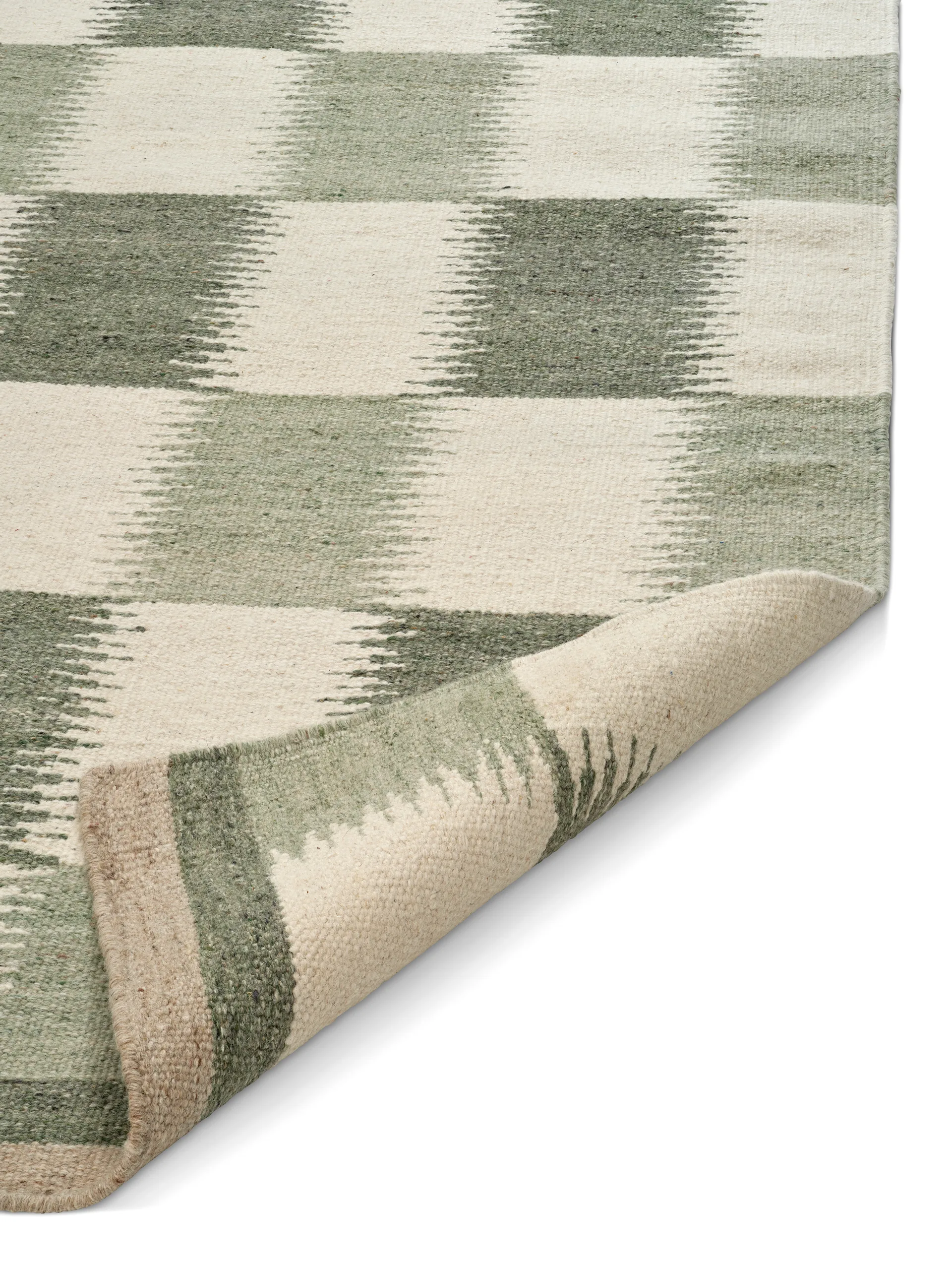 Röllakan Tagel 地毯, 绿色, 170x230 cm Classic Collection