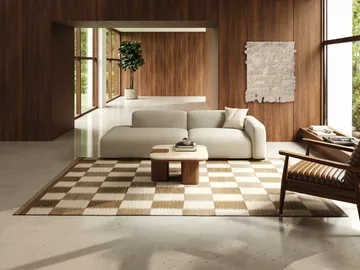 Röllakan Tagel 地毯 - 米色_170x230cm - Classic Collection