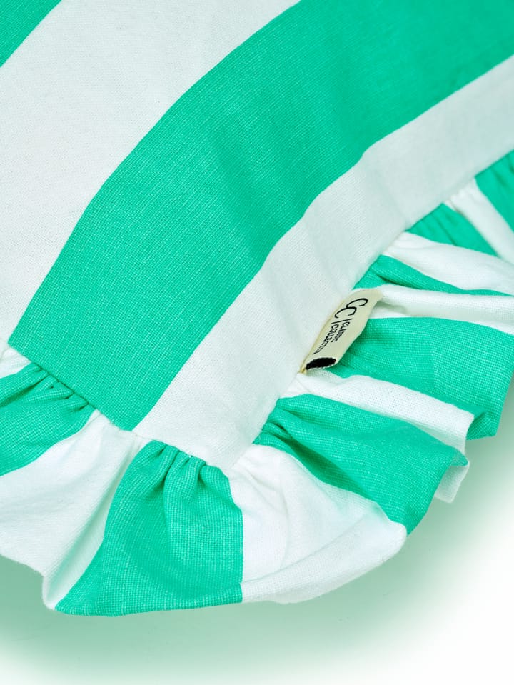 靠枕套 Ruffle Stripes 50x50 cm, Sage Classic Collection