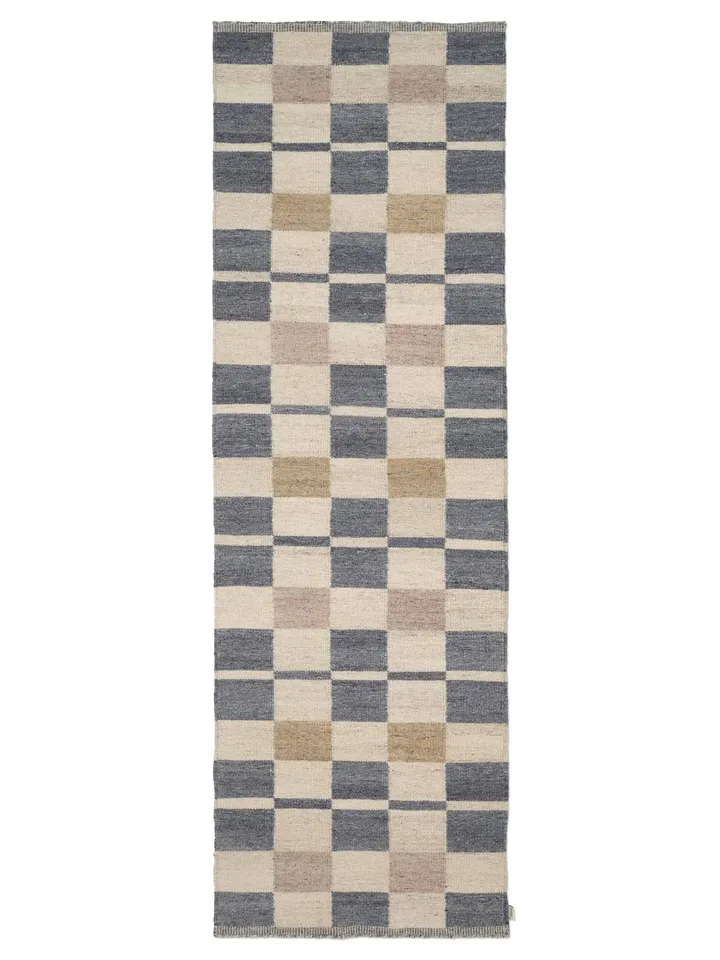 Rutvik 地毯 - 蓝色，80x250cm - Classic Collection