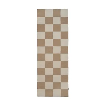 Square 长条地毯 - 白色_自然色_80x200cm - Classic Collection