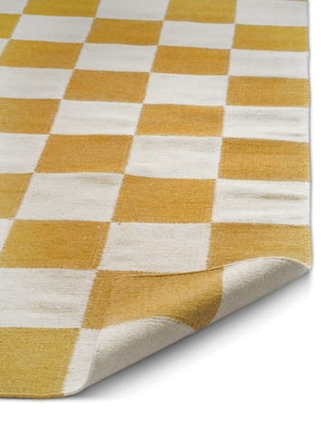 Squares 地毯 - 白色-黄色, 170x230 cm - Classic Collection