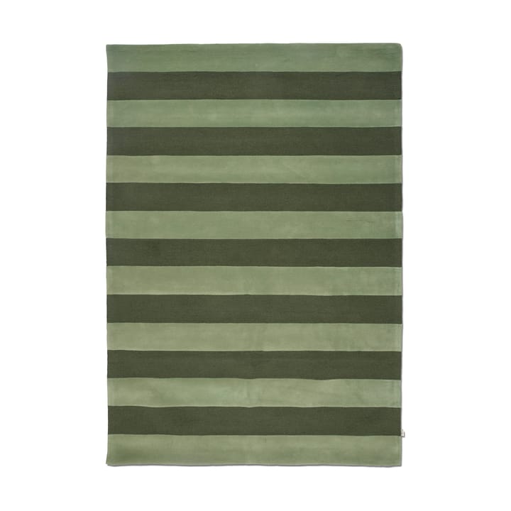 Stripe Boucle 地毯 - 绿色, 170x230 cm - Classic Collection