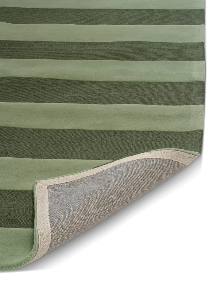 Stripe Boucle 地毯, 绿色, 170x230 cm Classic Collection