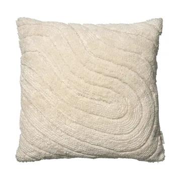 Swirl 抱枕套 - 米白色，50x50cm - Classic Collection