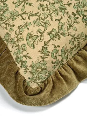 Tendril 抱枕套 60x40cm - 绿色 - Classic Collection
