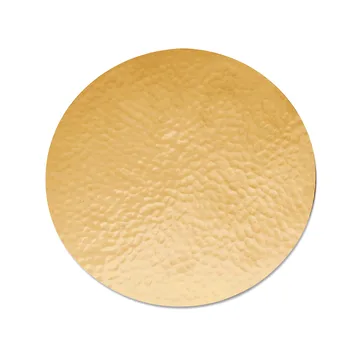 Trivet hammered Ø20 cm - brass - Classic Collection