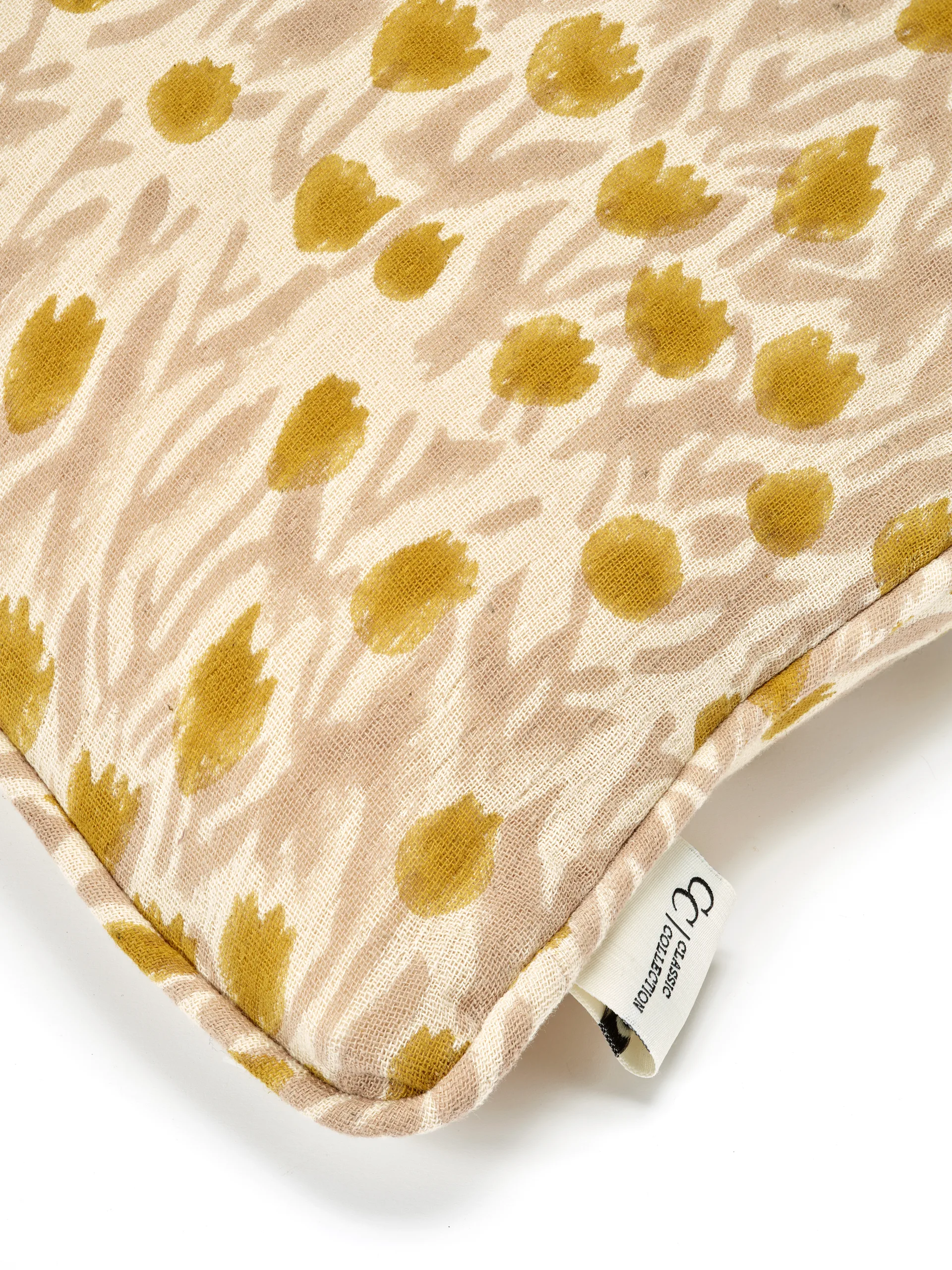 Tulip 靠枕套 50x50 cm, 黄色 Classic Collection