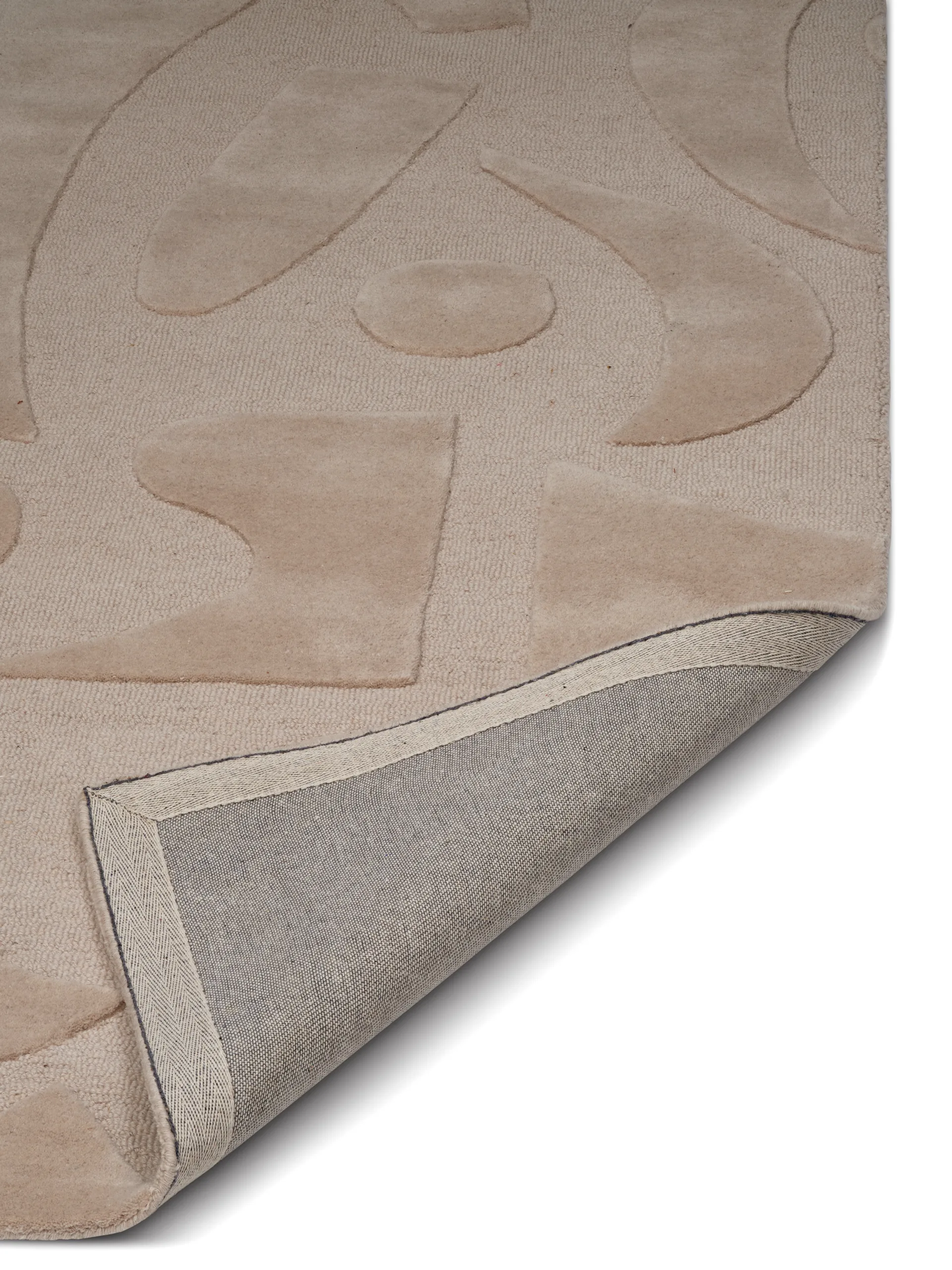 Vivid 羊毛地毯 170x230 cm, 米色 Classic Collection