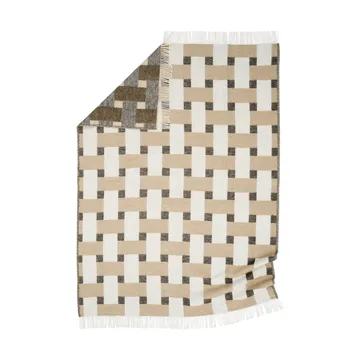 Weave 盖毯 130x180cm - 米色 - Classic Collection