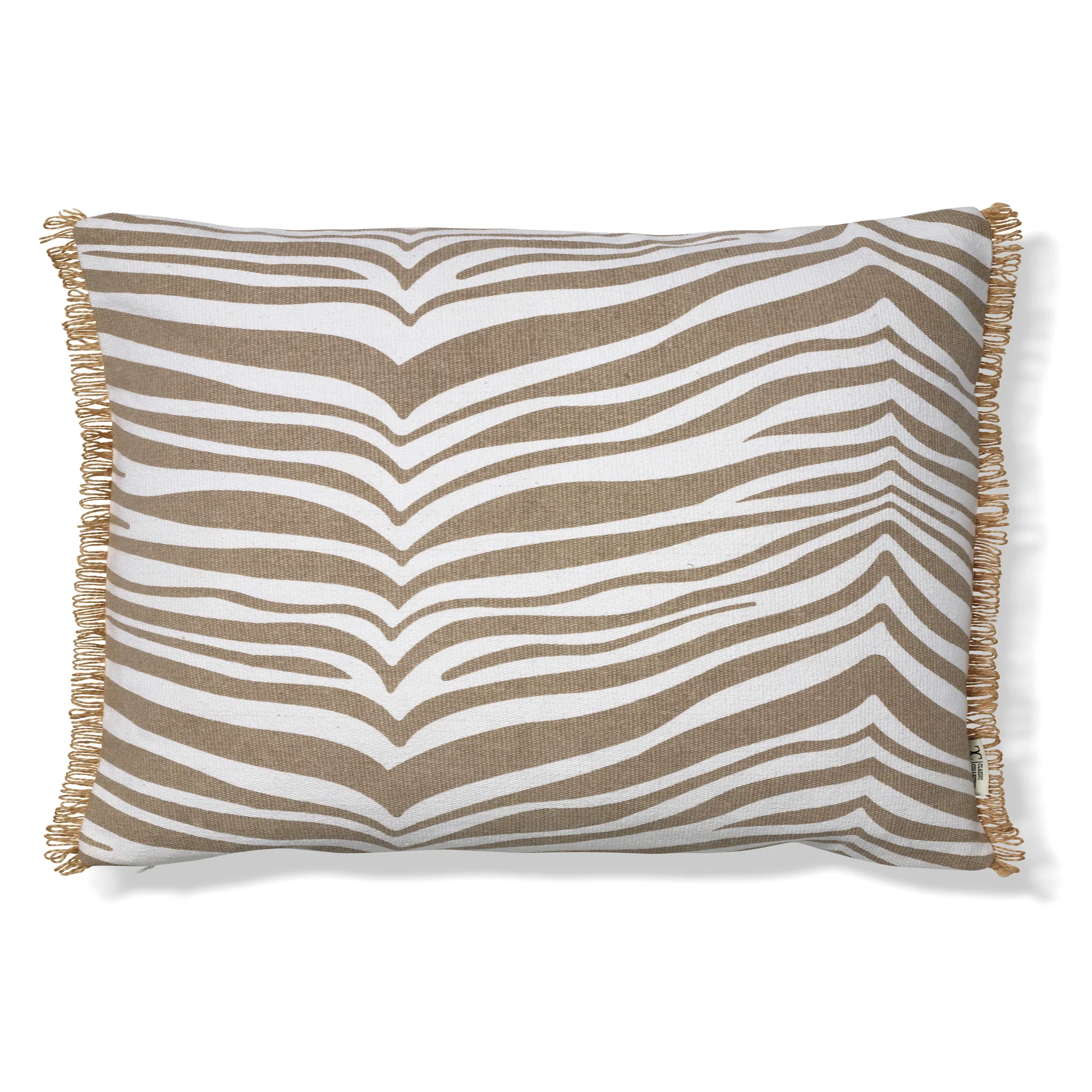 Zebra 靠枕|靠垫 40x60 cm, simply 灰褐色（Taupe） (米色) Classic Collection