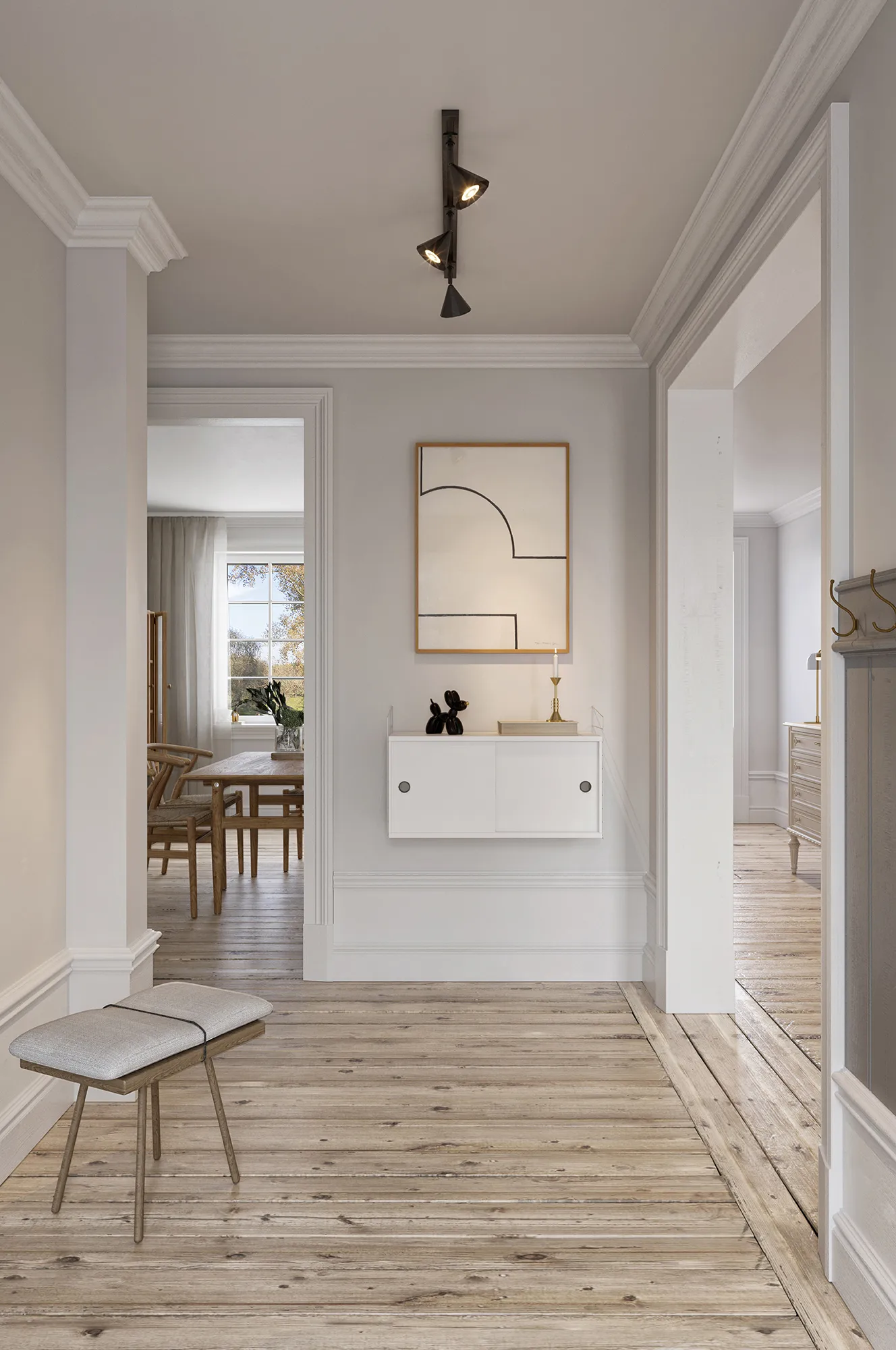 Rain 10 ceiling spotlight, 黑色 CO Bankeryd