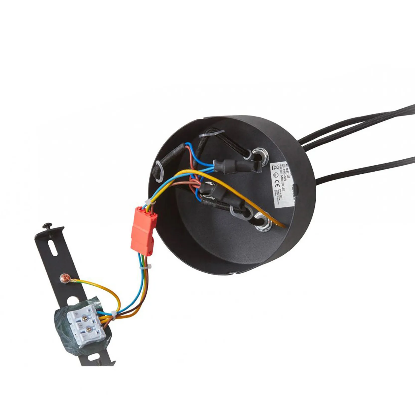 Ufo Circle 吊灯, 黑色 CO Bankeryd