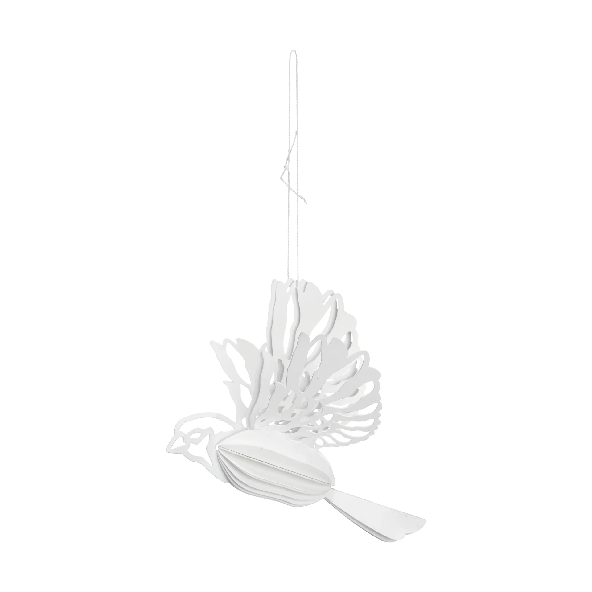 悬挂纸鸟装饰 2件装, 自然色 Cooee Design