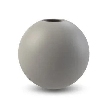 球形花瓶 灰色 - 20cm - Cooee Design