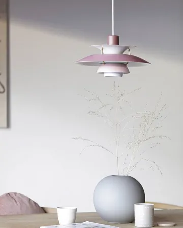 球形花瓶 灰色 - 20cm - Cooee Design