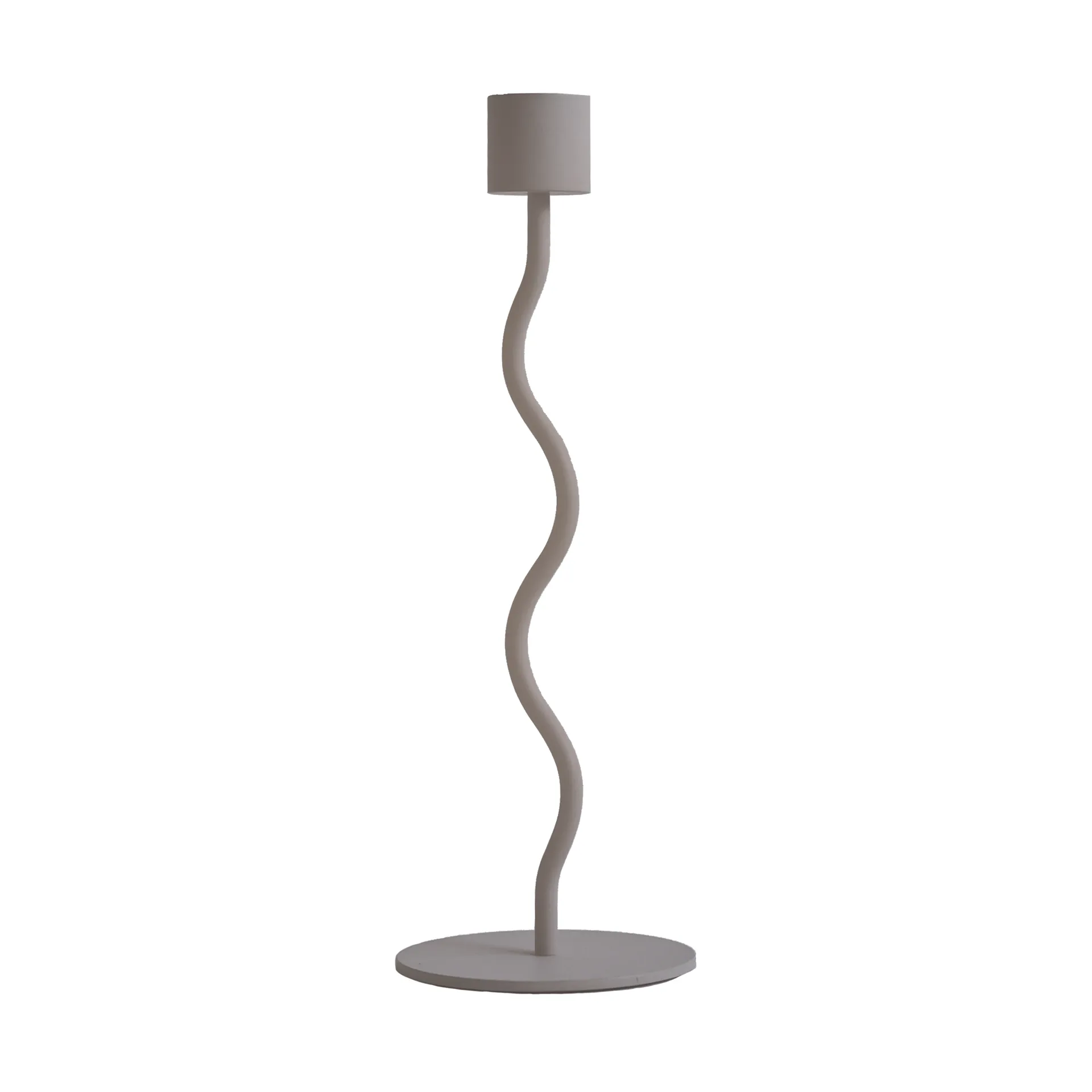 弧形烛台 23cm, 灰褐色 Cooee Design