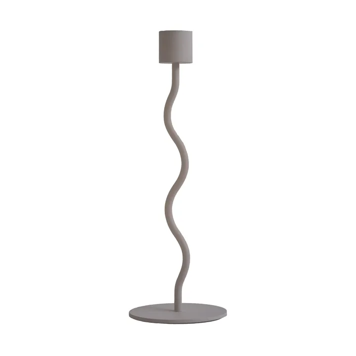 弧形烛台 23cm - 灰褐色 - Cooee Design