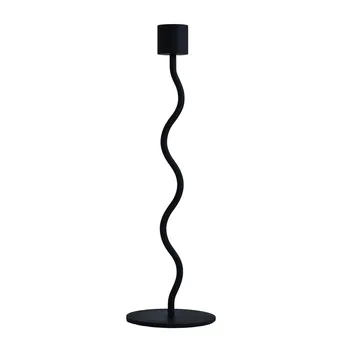 弧形烛台 26cm - 黑色 - Cooee Design