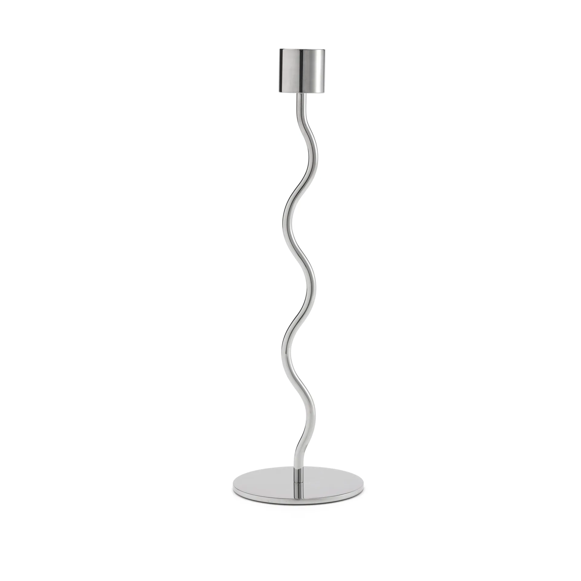 弧形烛台 26cm, 不锈钢 Cooee Design