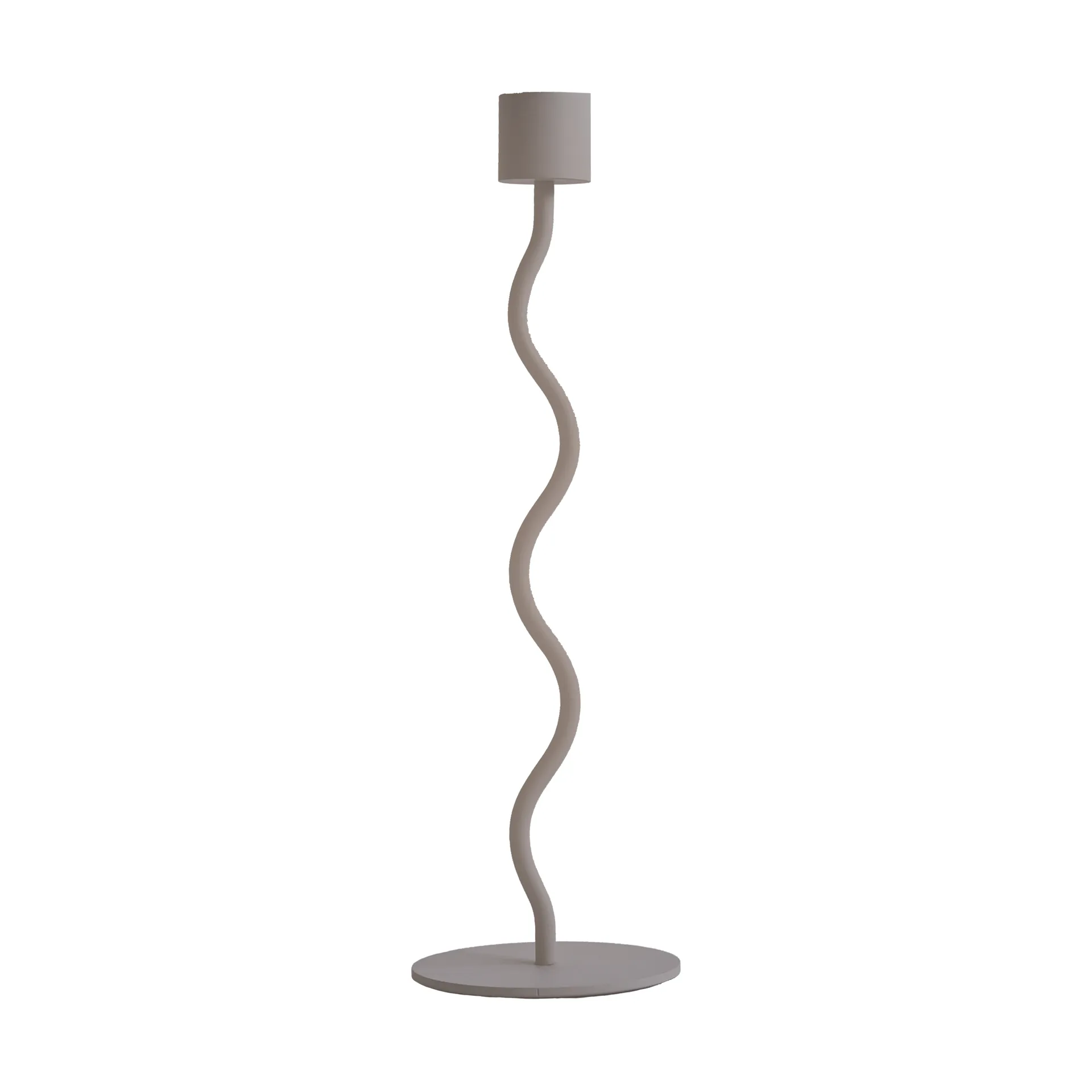 弧形烛台 26cm, 灰褐色 Cooee Design