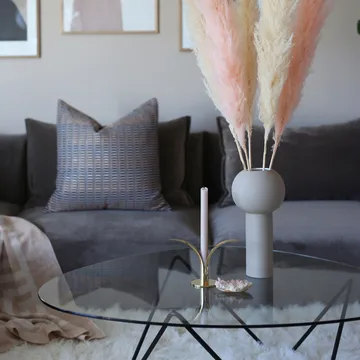 32cm立柱式花瓶 - 灰色 - Cooee Design