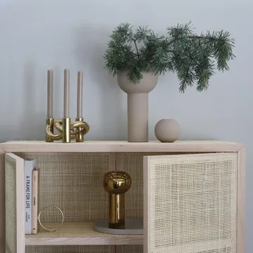 32cm立柱式花瓶 - 沙色 - Cooee Design