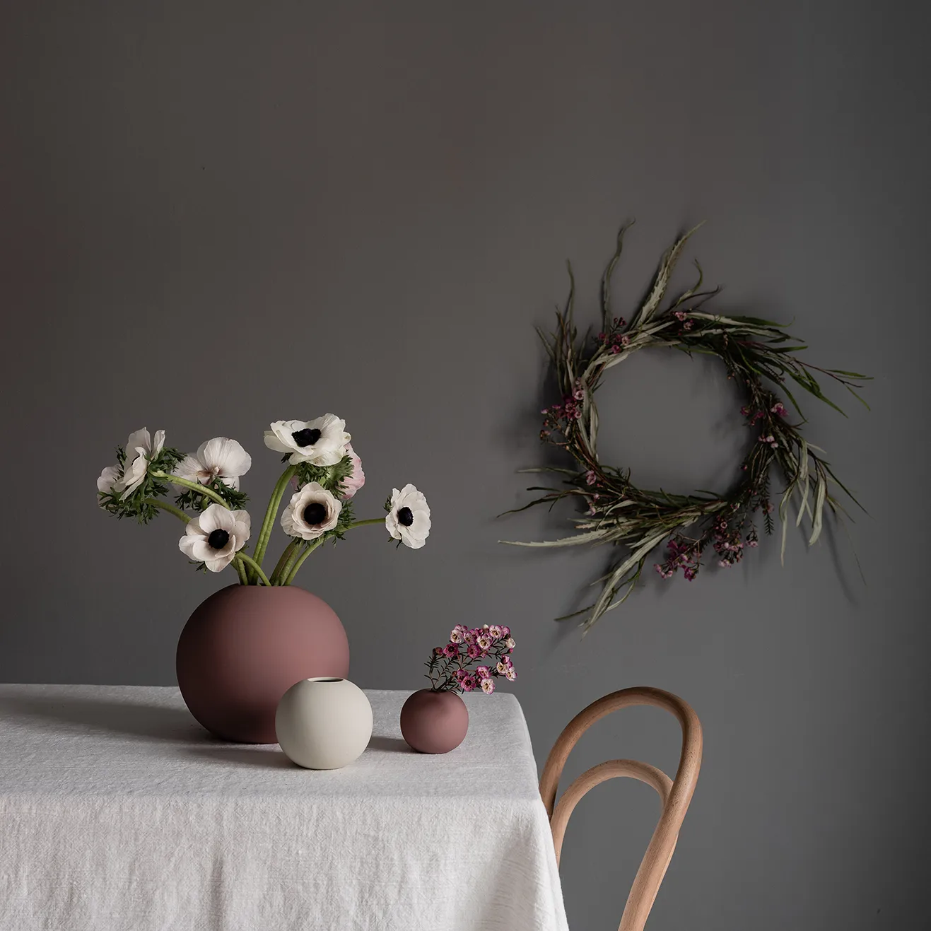 Ball 贝壳花瓶, 10cm Cooee Design