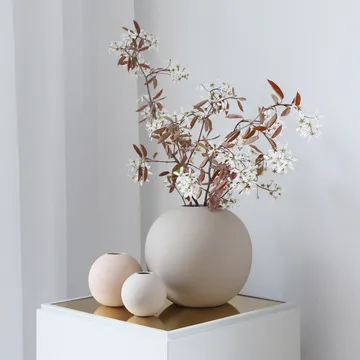 Ball 沙色花瓶 - 20cm - Cooee Design