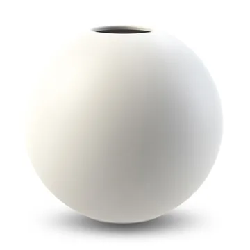 Ball 白色花瓶 - 30cm - Cooee Design