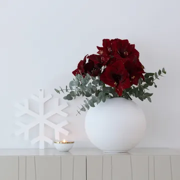 Ball 白色花瓶 - 30cm - Cooee Design