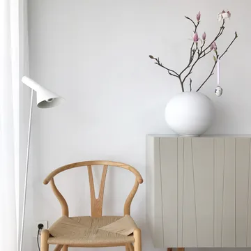 Ball 白色花瓶 - 30cm - Cooee Design