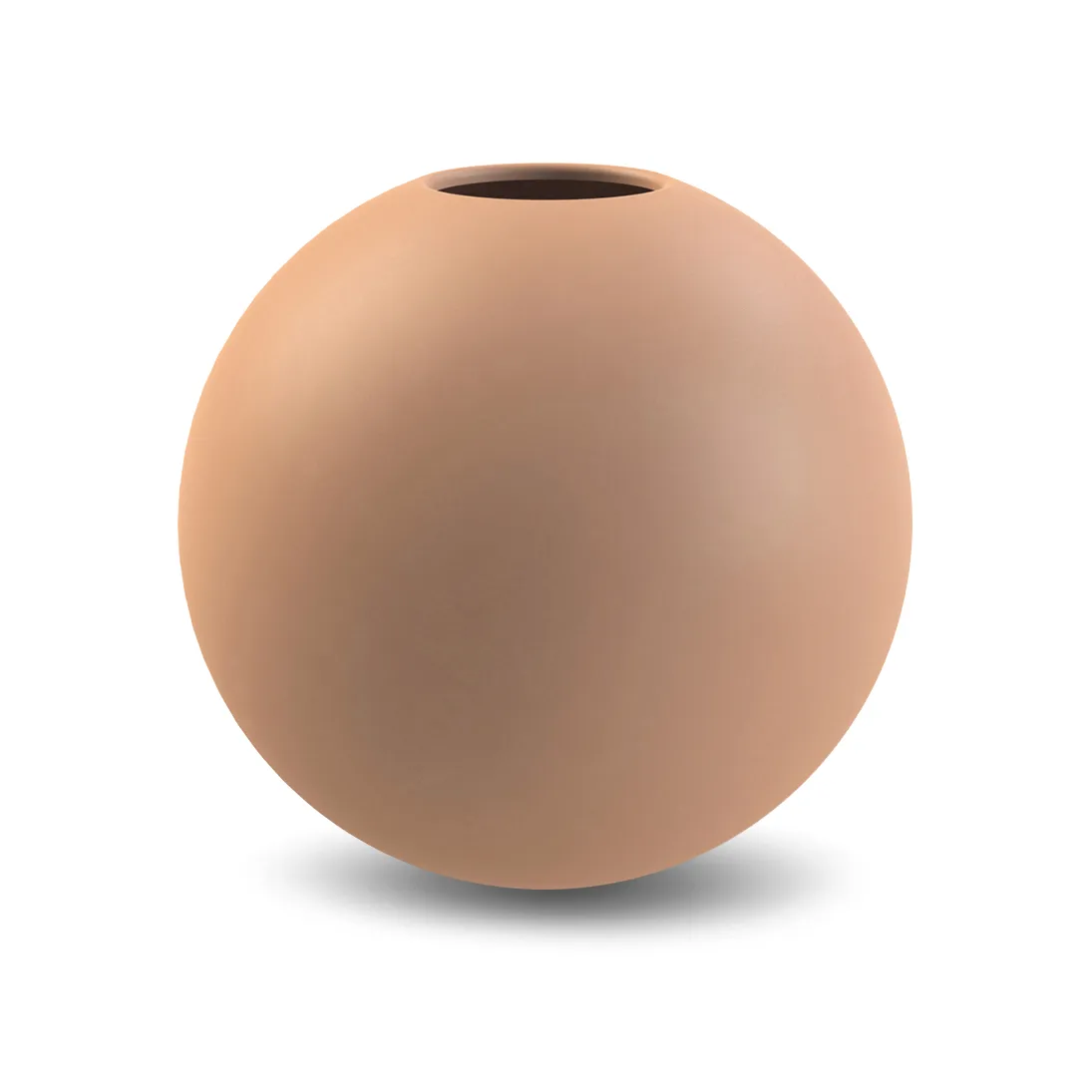 Ball 花瓶 cafe au Lait, 20 cm Cooee Design