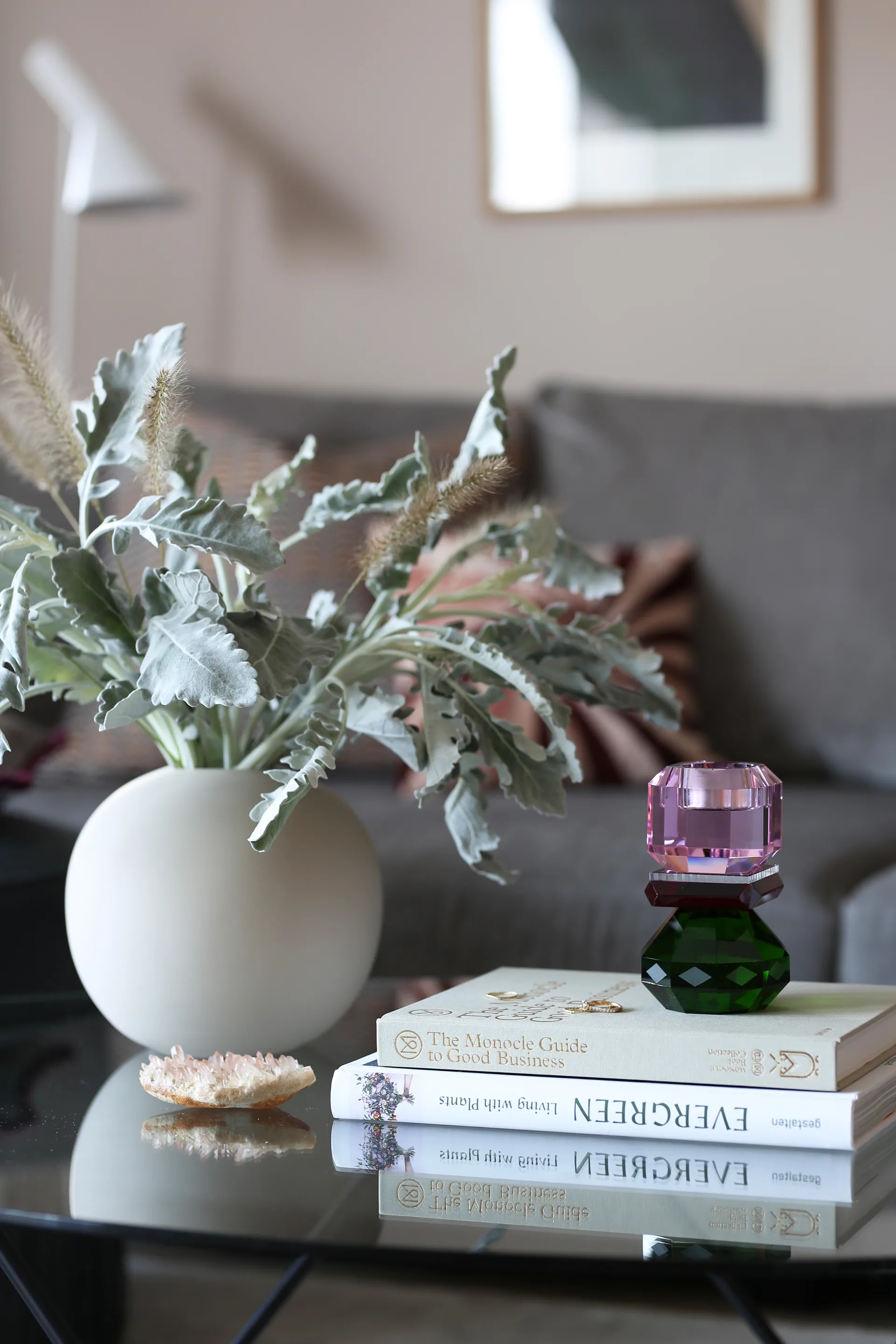 Ball 花瓶 sand, 20 cm Cooee Design