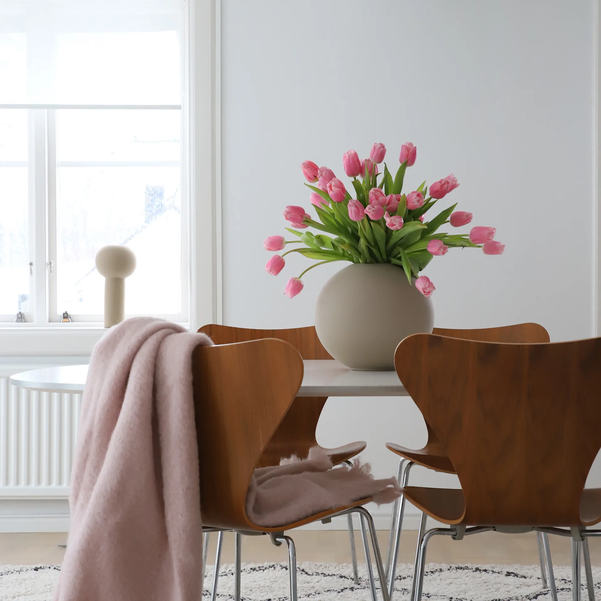 Ball 花瓶 sand, 30 cm Cooee Design