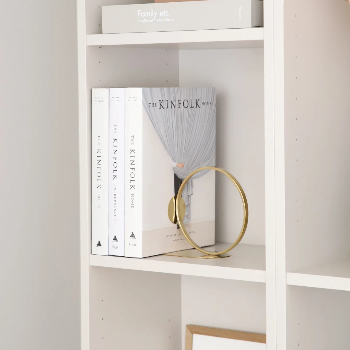 Book Ring 阅书架 15cm, 黄铜色 Cooee Design
